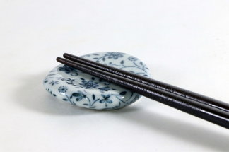 箸と箸置きセット スイート 青